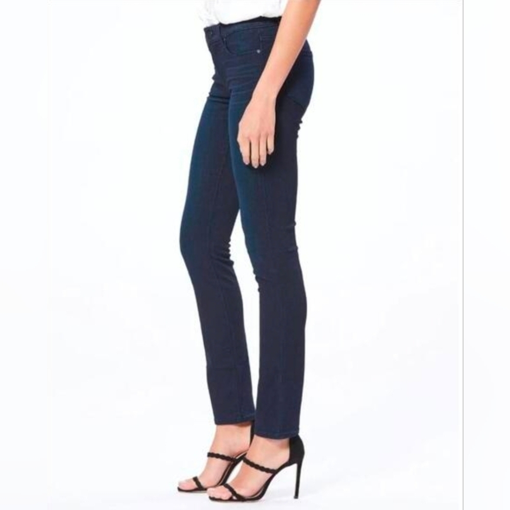 PAIGE Dark Blue Skyline Skinny Jeans - Picture 4 of 11